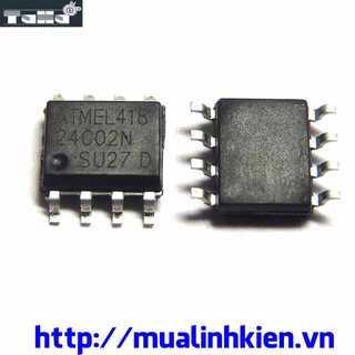 AT24C02 SOP8 SOIC 2K EEPROM