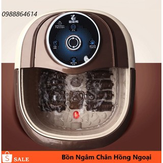Bồn Ngâm Chân Massage Chân Hồng Ngoại Tặng Thuốc Bắc Ngâm Chân Có SỤC KHÍ