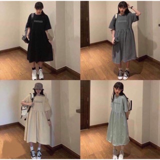 Váy baby doll dáng dài stay akid