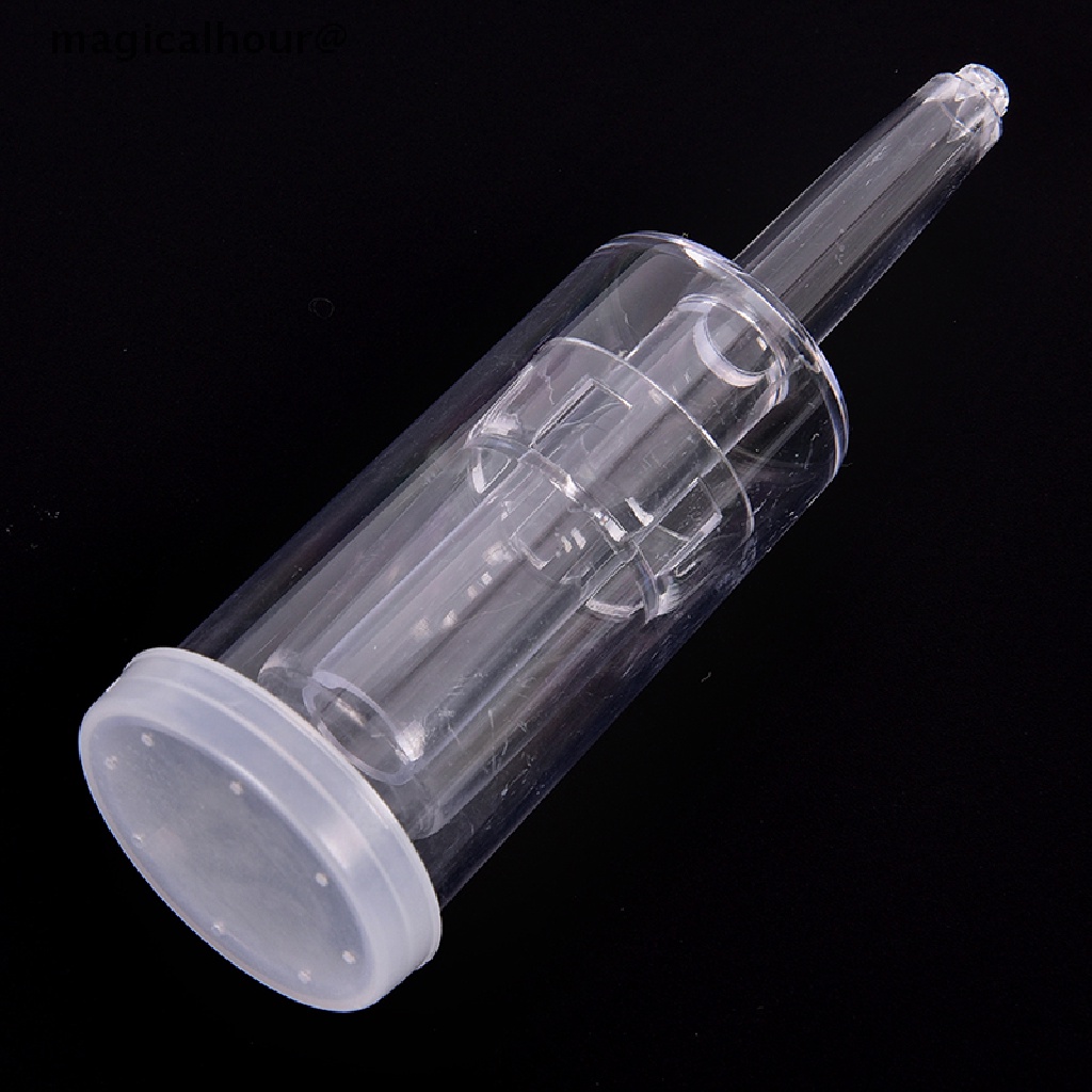 Magicalhour@ Air Lock with Cap Beer Fermentation Wine Making Twin Bubble Grommet Airlocks 1Pc *On sale