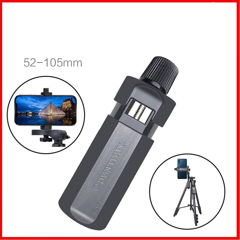 Kẹp điện thoại Yunteng mẫu mới gắn vào tripod, gậy tự sướng, giá đỡ điện thoại
