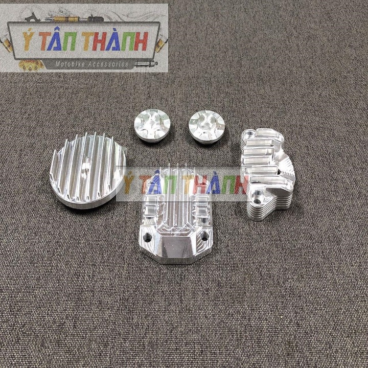 Nắp Đầu Bò Nhôm Cnc Cho Dream MS1997