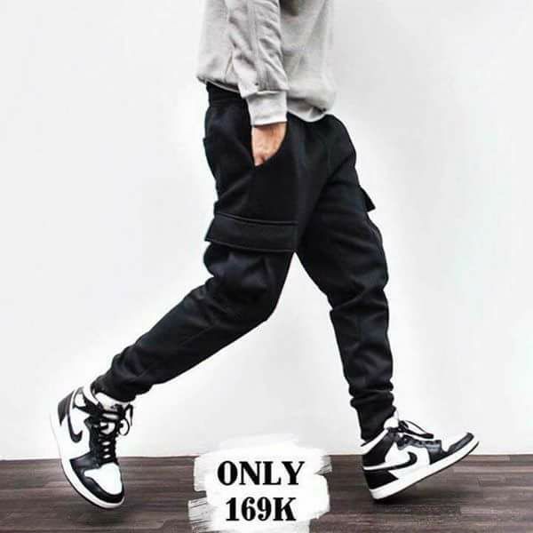 Quần Jogger túi hộp kaki | BigBuy360 - bigbuy360.vn