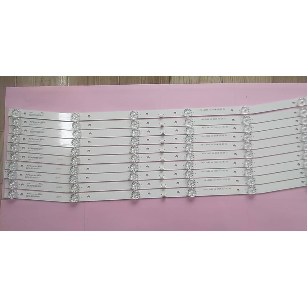 BỘ LED TIV DARLING 32HD955 ASANZO 32AS110 32AT120 MỚI 100% HÀNG ZIN HÃNG, (cong bắt vít)BỘ 2 THANH 6 BÓNG 6V,