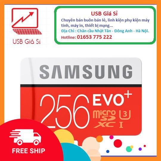 Thẻ nhớ Samsung EVO Plus 256MB class 10 UHS-I 100/90MB/s
