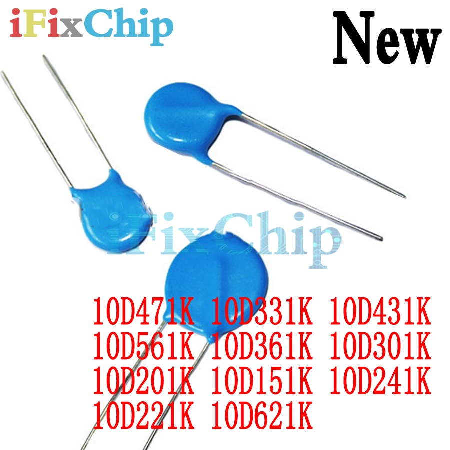 20 Miếng 10D471K 10D331K 10D431K 10D561K 10D361K 10D301K 10D201K 10D151K 10D241K 10D221K 10D621K 10D