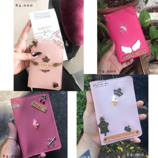 (Chat chốt tên-chọn màu)vỏ hộ chiếu đồng giá - passport cover đồng giá - passport cover nhiều màu