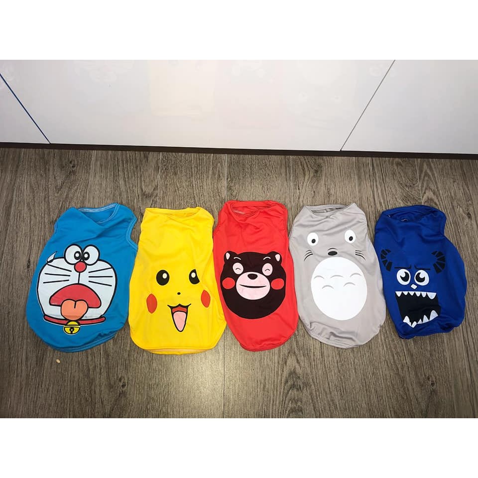 Áo 3 lỗ cho chó mèo chất đẹp, giá rẻ