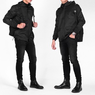Áo khoác parka nam (hình thật)