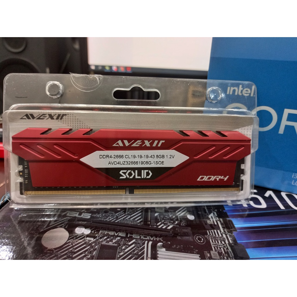 Combo Main + Chip + Ram(gigabyte H510M H + i3 10105F + Avexir 8gb 2666) Tất cả hàng mới full hộp chính hãng BH 36 tháng | BigBuy360 - bigbuy360.vn