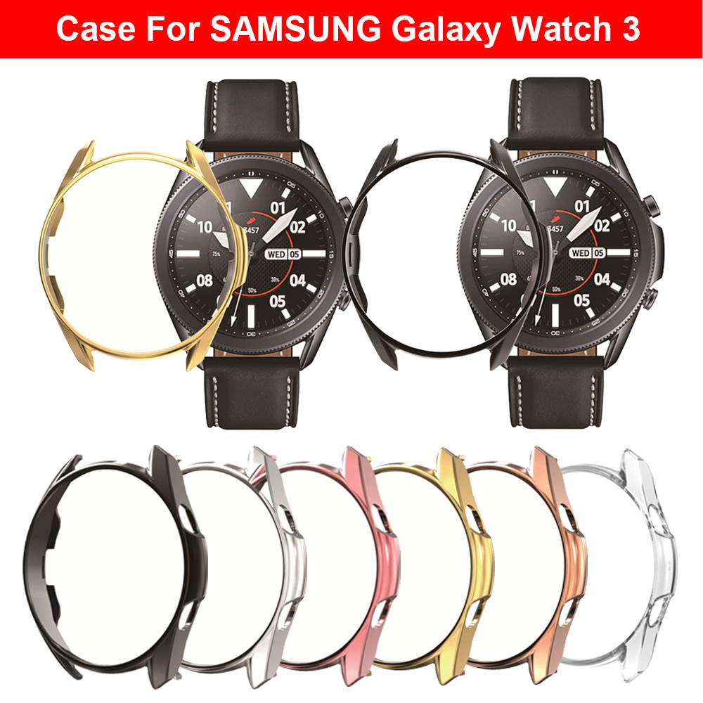 Vỏ bảo vệ mặt đồng hồ thông minh Samsung Galaxy Watch 3 45 41mm