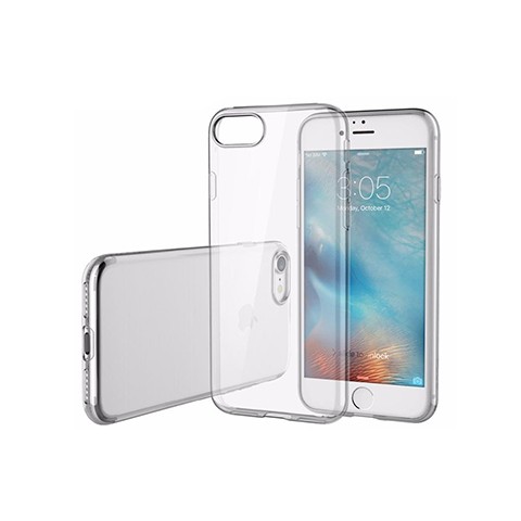 Ốp lưng iPhone 7 Plus ROCK Ultrathin TPU Silicon trắng trong suốt