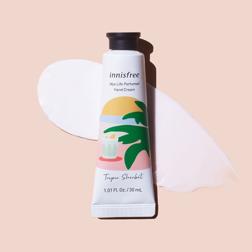 Kem Dưỡng Da Tay Innisfree Jeju Life Perfumed Hand Cream 30ml Mẫu Mới