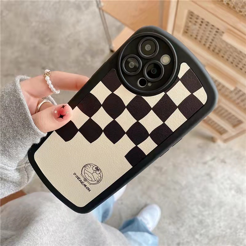 Ốp Điện Thoại TPU Mềm Hình Oval Phù Hợp Cho iPhone 13 13pro 13prm 11 7Plus 8Plus Xr XS 13 12 Pro Max