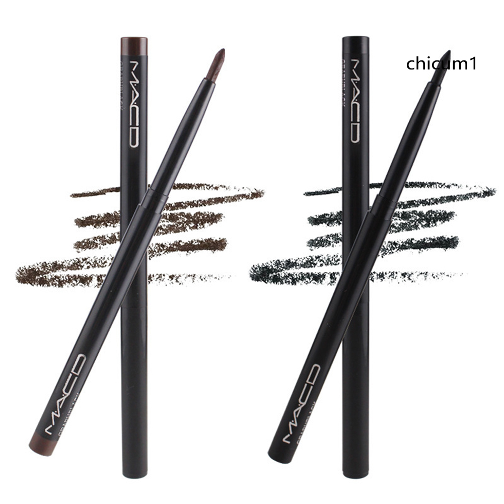 Bút Kẻ Mắt Kiêm Kẻ Lông Mày Hai Đầu Vặn Tự Động Không Nhòe Lâu Trôi