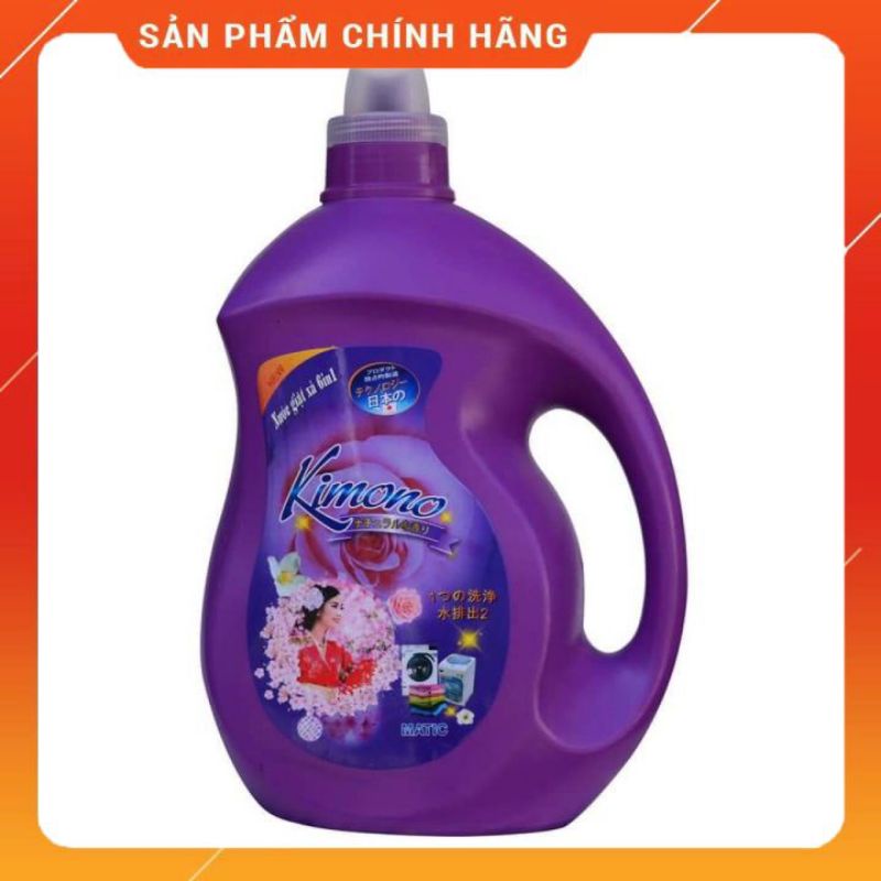 Nước giặt Kimono 6in1 công nghệ Nhật Bản (3,6 Lít)