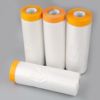 Cuộn nylon nilon che sơn xe hơi, màng ni lông che chắn khi sơn ô tô 550mm và 1100mm