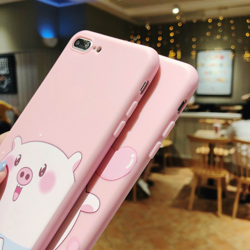 [ SAMSUNG ] Ốp Lưng Silicon Heo Hồng - B029 | BigBuy360 - bigbuy360.vn