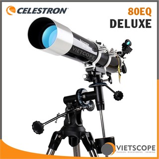 Kính thiên văn khúc xạ Celestron 80EQ Deluxe