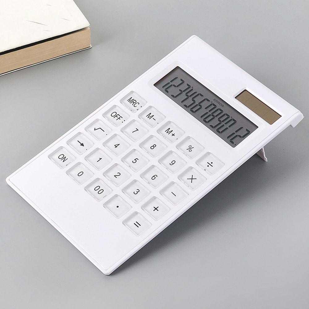 Máy Tính Để Bàn 12 Chữ Số Năng Lượng Kép Thời Trang