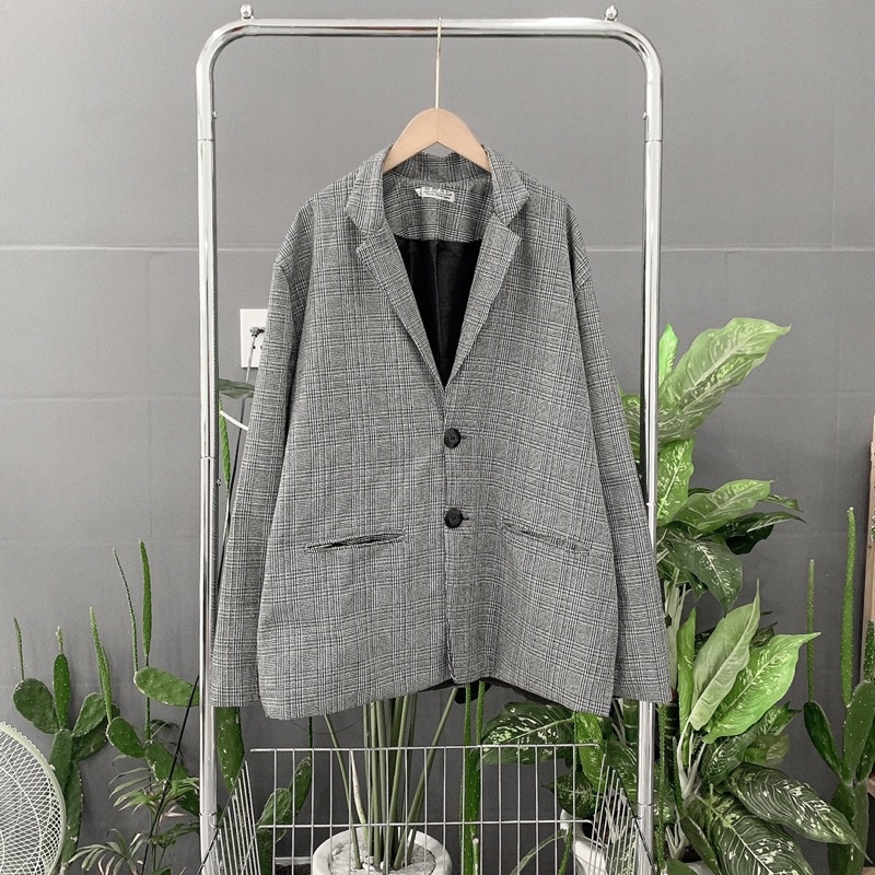 [ảnh thật] sale 50% áo blazer unisex nam nữ áo vest hang quốc