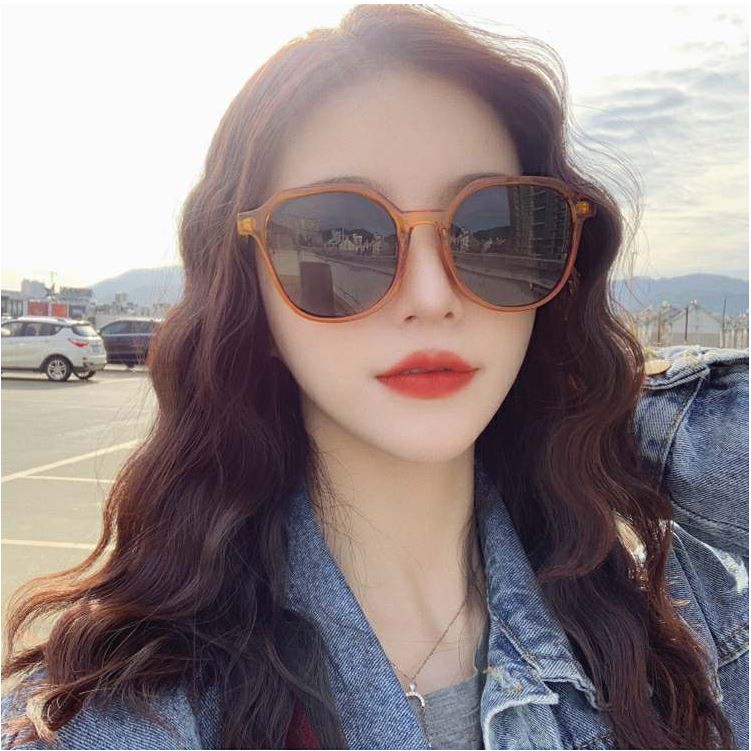 Kính nữ râm phong cách ulzzang 208 trà cam
