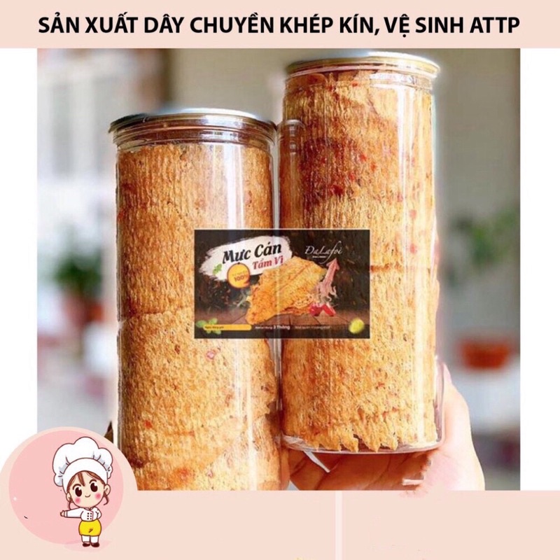 Mực Cán Tẩm Gia Vị Mực khô miếng to dày chuẩn vị Nha Trang KINH ĐÔ ĂN VẶT | BigBuy360 - bigbuy360.vn