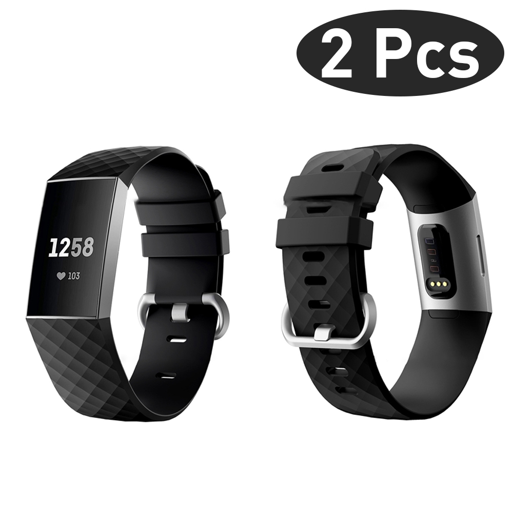 Set 2 Dây Đeo Đồng Hồ Thông Minh Fitbit Charge 3 S