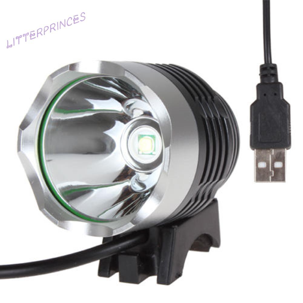 Đèn Led Đội Đầu 3 Chế Độ Xm-L T6 Q5 1200lm Cho Xe Đạp