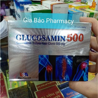 GLUCOSAMIN 500 - Viên uống giúp xương chắc khỏe,tái tạo sụn khớp