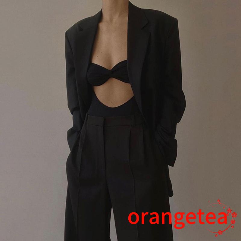 Áo Liền Quần Tay Ngắn Màu Sắc Thời Trang Cho Nữ