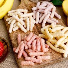 Bánh gạo hữu cơ ăn dặm NAEBRO cho bé - vị trái cây