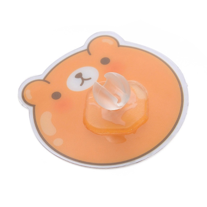 Giá Đỡ Bàn Chải Đánh Răng / Dao Cạo Râu Gắn Tường Hình Thú Hoạt Hình Dành Cho Phòng Tắm /