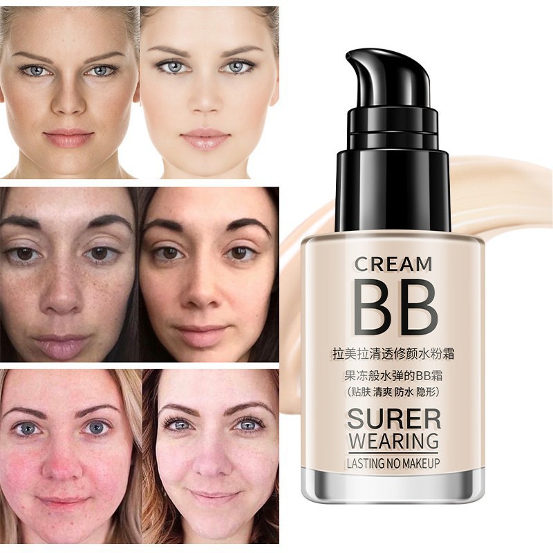 Kem Nền Lameila Kem nền Che Khuyết Điểm BB Cream Super Wearing Lameila 30ml LKN2