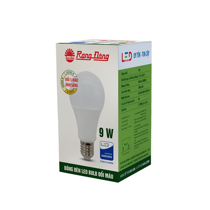 Bóng đèn LED buld Rạng Đông đổi màu RDA60DM