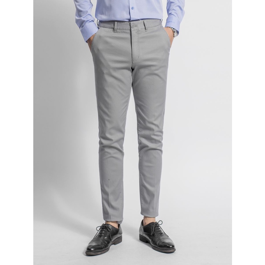 Quần khaki nam Aristino cotton  túi xẻ 2 bên  AKK01108
