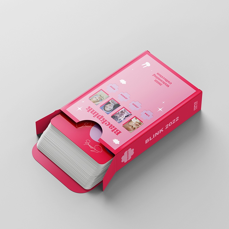 Hộp 54 Thẻ Hình Nhóm Nhạc BLACKPINK 2022