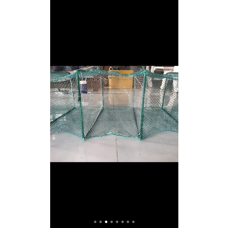 Lú bát quái 18khung dài 5 mét ngang 30 dài 50cm mắt lưới 1p5