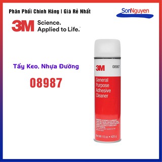 [Sonnguyen_Official] Chai tẩy các loại keo dính, nhựa đường 3M 08987 General Purpose Adhesive Cleaner - Chính hãng 3M
