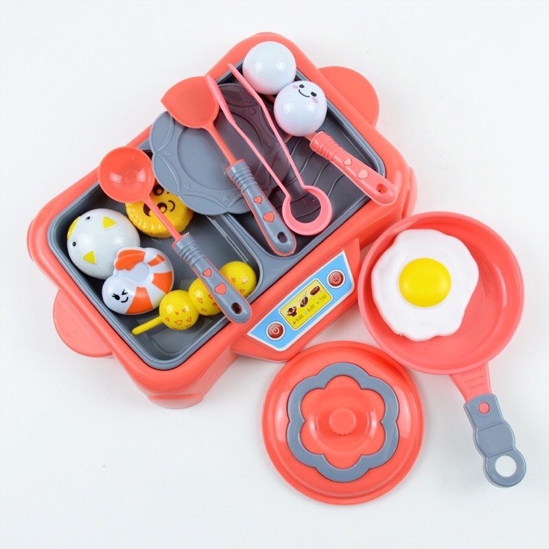 SÉT BỘ ĐỒ CHƠI NẤU ĂN CHO BÉ- BÉ THOẢ SỨC SÁNG TẠO