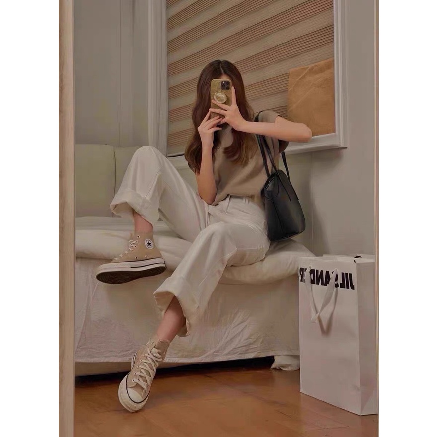 áo len dệt kim phong cách Châu Âu