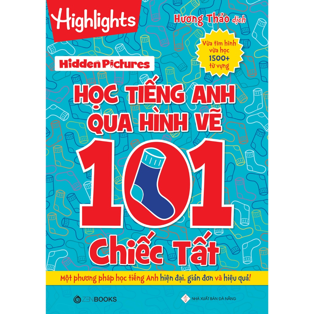 Sách - Highlights – Học Tiếng Anh Qua Hình Vẽ 101 Chiếc Tất