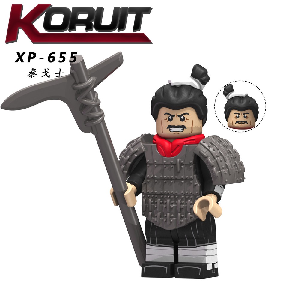 Minifigures Binh Lính Tần Vương Tần Thủy Hoàng KT1088