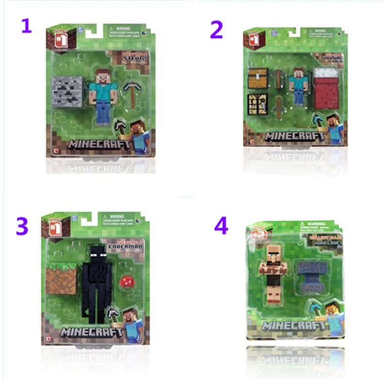 Bộ mô hình đồ chơi lắp ghép Minecraft