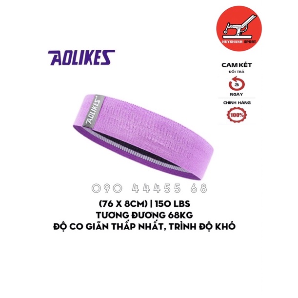 Dây Mini Band Đàn Hồi Kháng Lực Tập Mông Chân Đùi Loại Chuyên Gym & Yoga