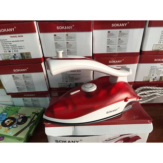 Bàn là hơi nước mini sokany