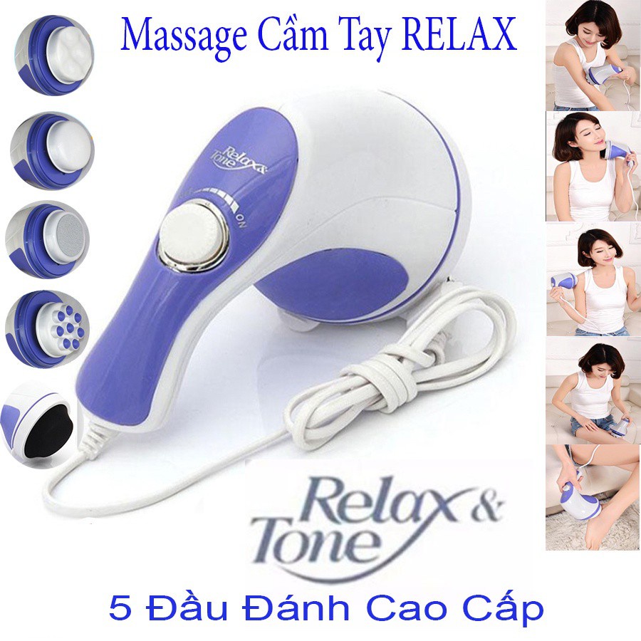 Máy massage cầm tay Relax, Massage Toàn Thân Giá Rẻ, Chất Lượng Cao, Tiện Lợi - Dòng Sản Phẩm Được Ưa Chuộng Nhất