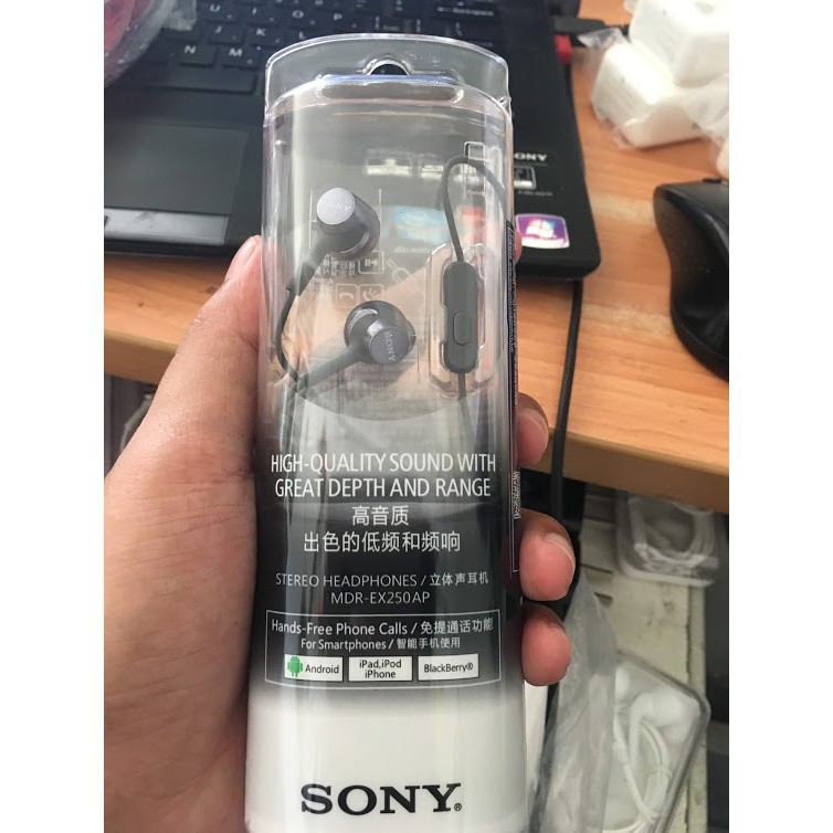 Tai nghe Sony MDR EX250AP chính hãng