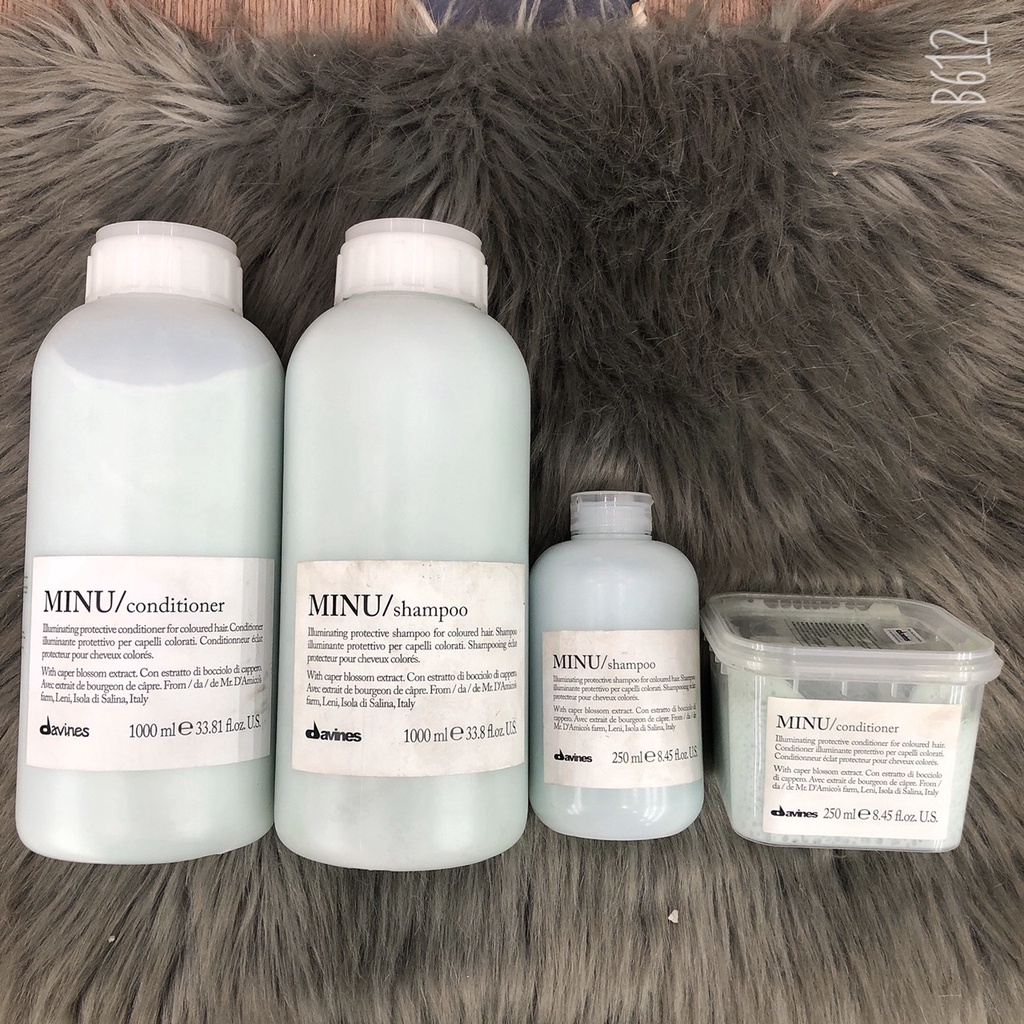Dầu gội xả dành cho tóc nhuộm MINU DAVINES ( hàng chính hãng )
