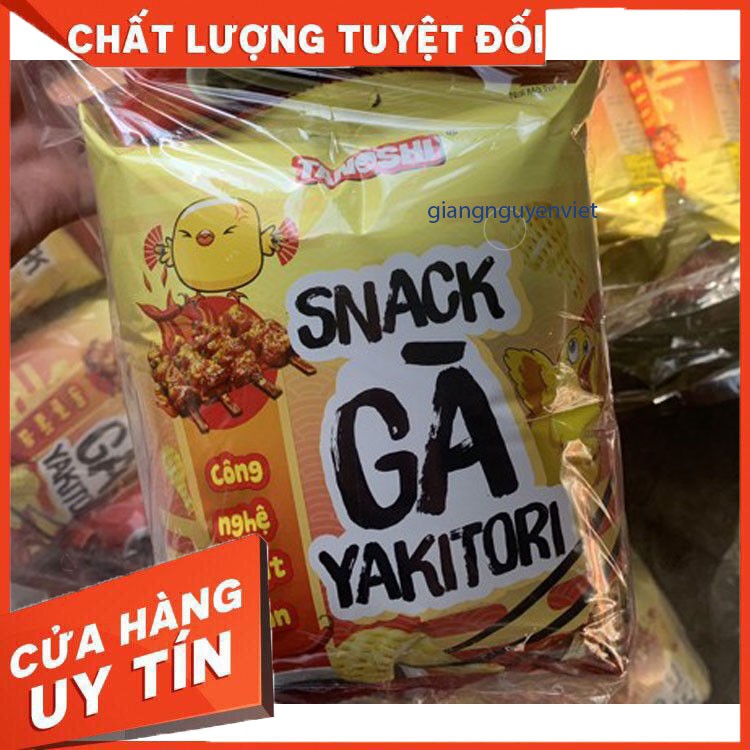 Bim bim Snack Gà Yakitori gói 40g/gói Công Nghệ Nhật Bản Siêu Hot Hàng Hiếm Siêu Ngon